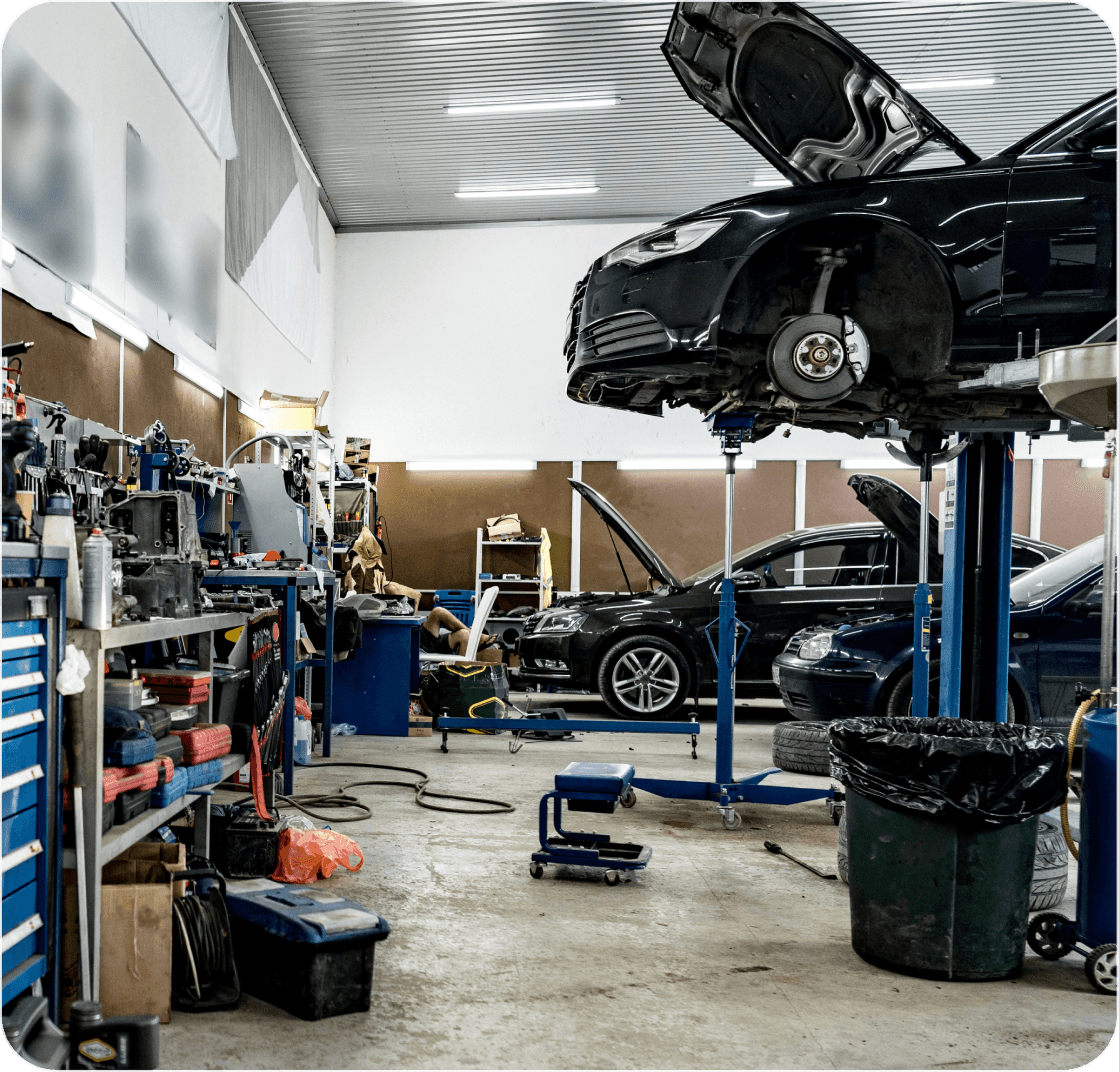 Service centre workshop